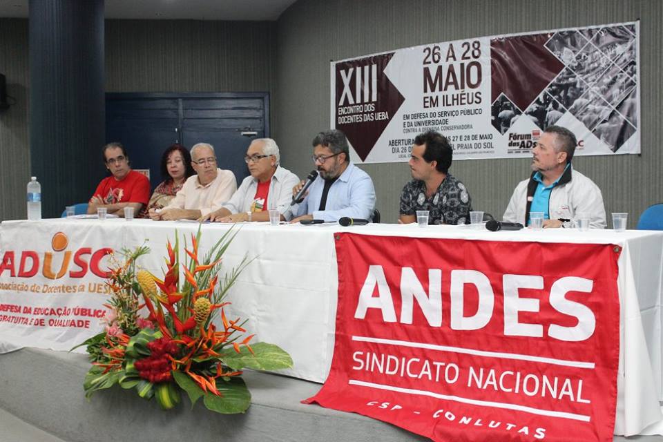 XIII Encontro dos docentes das UEBA